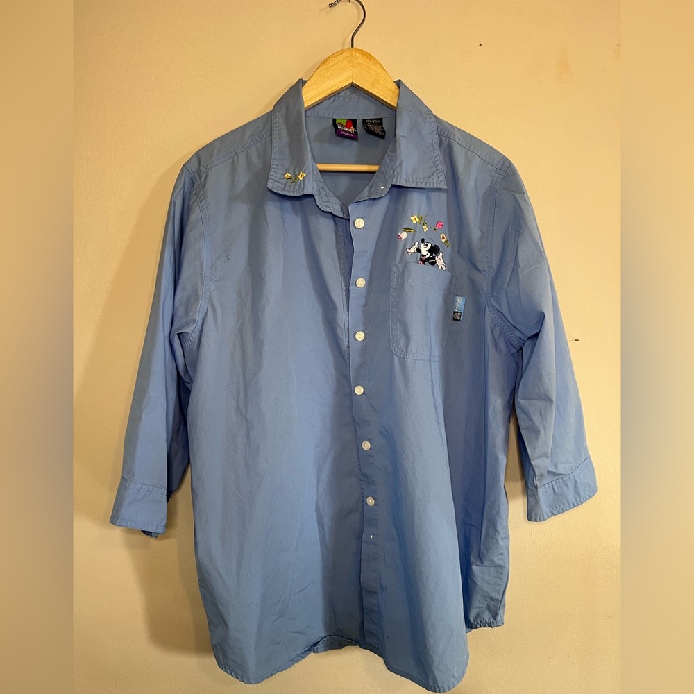 Vintage Disney Mickey Unlimited Button Up Shirt
